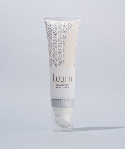 Frankincense face cleanser in a tube