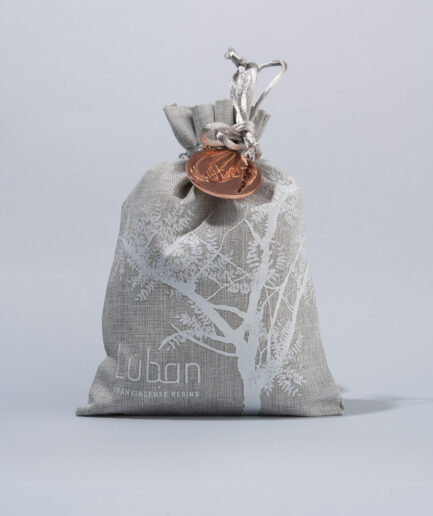 Frankincense resins in a packaged bag