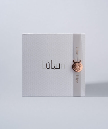 Luban's silver color gift box